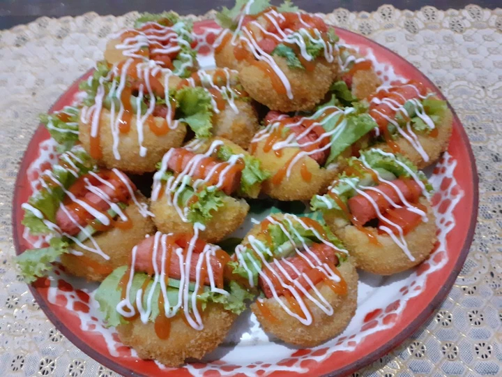 Langkah Gampang Menyiapkan Resep Donat sosis yang Sempurna Anti Ribet, Bisa Manjain Lidah