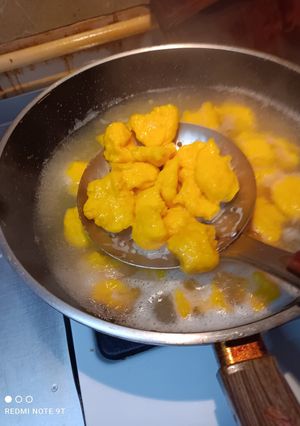 黃金麵疙瘩 的食譜成品照片