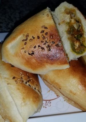 صورة لوصفة فطاير دجاج