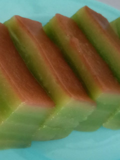 Foto resep Kue lapis pandan