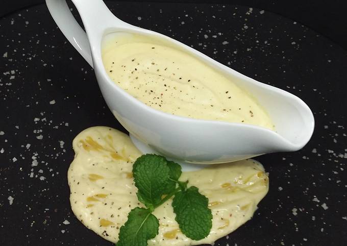 Salsa de nata y mostaza dulce, ideal para pasta Receta de Cecilia Lascaux  