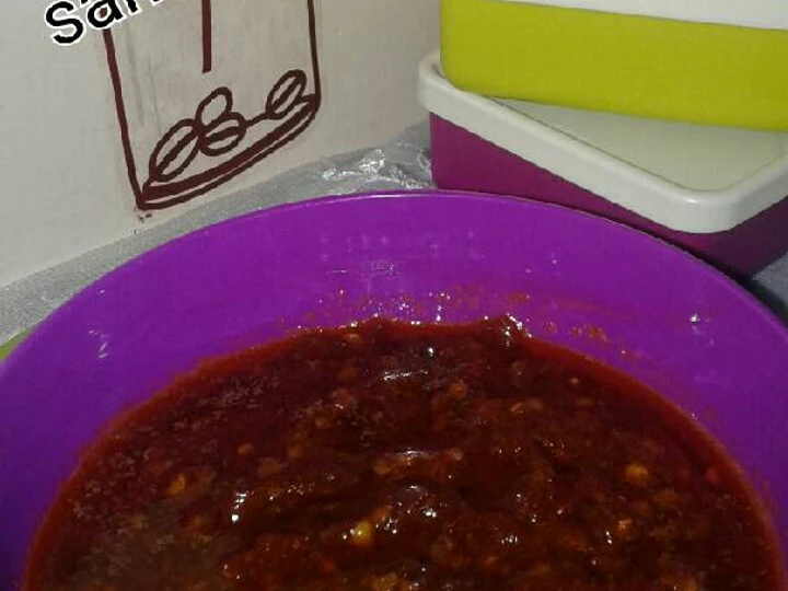 Cara Mudah Menyiapkan Resep Sambal terasi goreng yang Uenak Anti Ribet, Menggugah Selera