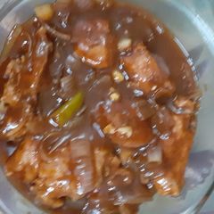 A picture of Chilli chicken.