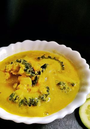 করলা পেঁপের মসুর ডাল রেসিপির প্রধান ছবি