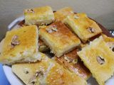 بسبوسة بالقشطة 😋😋😋