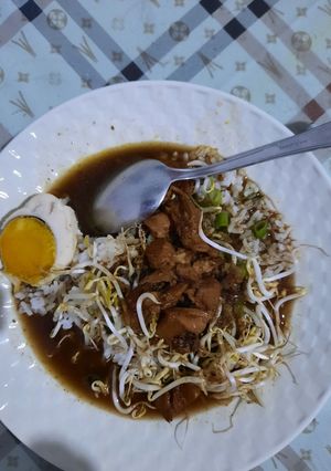 Foto resep Rawon ayam enak bumbu instan