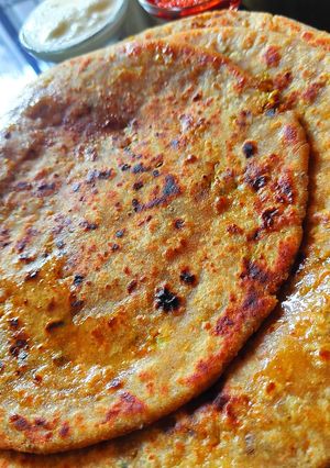 A picture of Cauliflower Paratha.