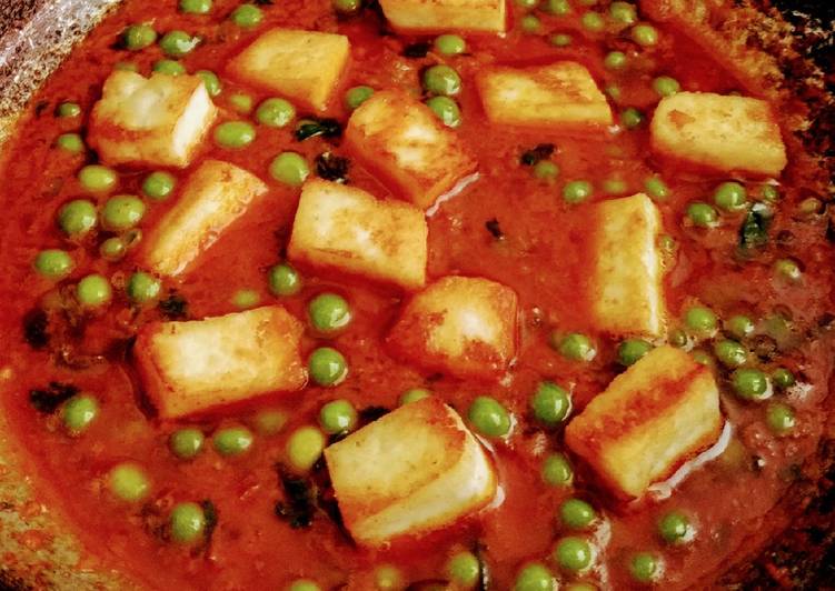 Matar paneer