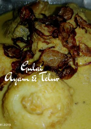 Foto resep Gulai Ayam & Telur