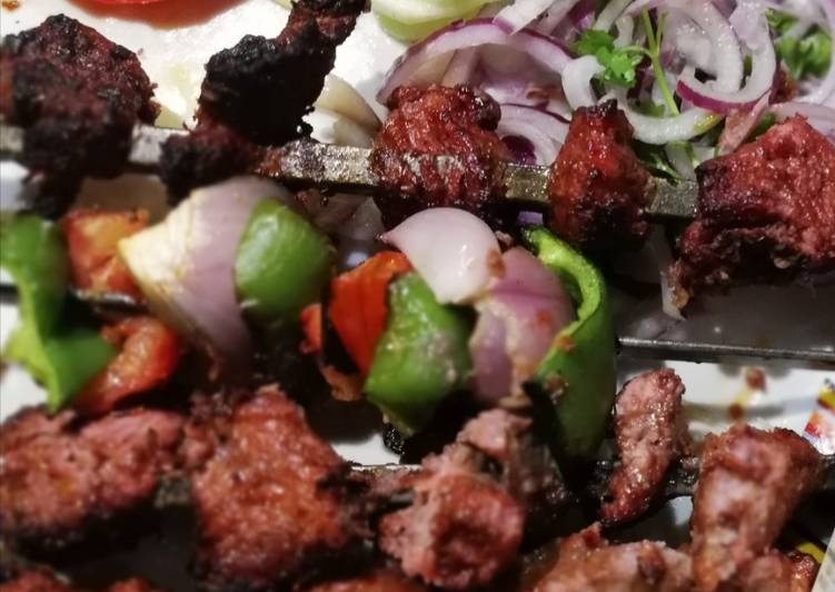 Steps to Prepare Quick Bbq mutton boti