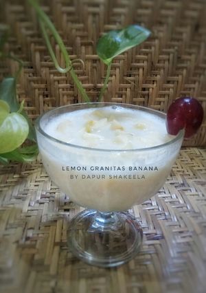 Foto resep Lemon Granitas Banana 🍋🍌
