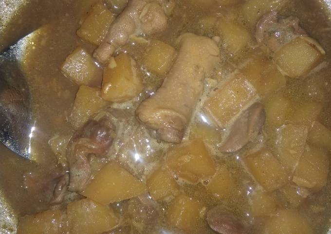 Cara Membuat Semur Kecap Kentang Cakar Ayam Anti Ribet Resep Mudah Dan Terlengkap