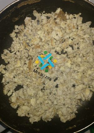 A picture of Scrambled eggs.