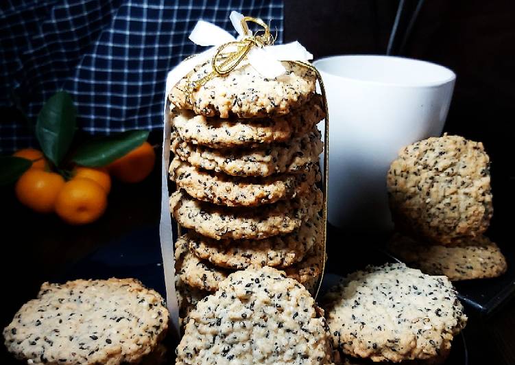 Langkah Mudah untuk Menyiapkan 💢 Crunchy Oat Cookies (Non Keto)💢, Bikin Ngiler