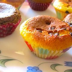 A picture of Chocochip muffins.