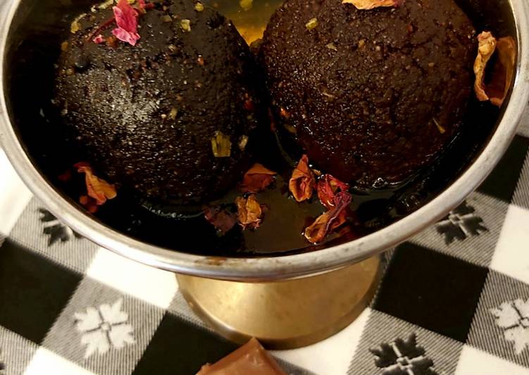 Recipe of Any-night-of-the-week Chocolate Gulab Jamun