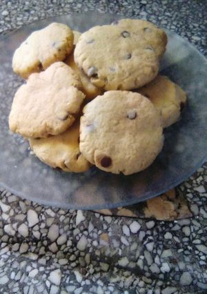 Una foto de Cookies con chispas de chocolate