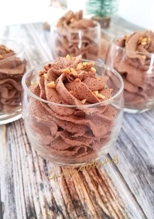 Une photo de Mousse au chocolat rapide sans œufs