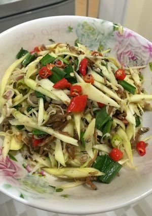 รูปของ ยำมะม่วงปลาข้าวสาร#กับแกล้ม