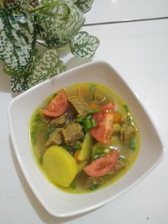 Foto resep Soto Daging kuah Kuning