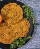 Barley flour pudla