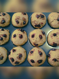 Foto resep banana choco muffin