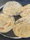 Lachha Paratha with Frozen Method(flaky layered flatbread)