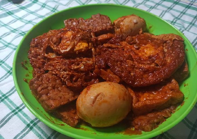 Resep: Bumbu Bali Telor Tahu Tempe Enak Dan Mudah