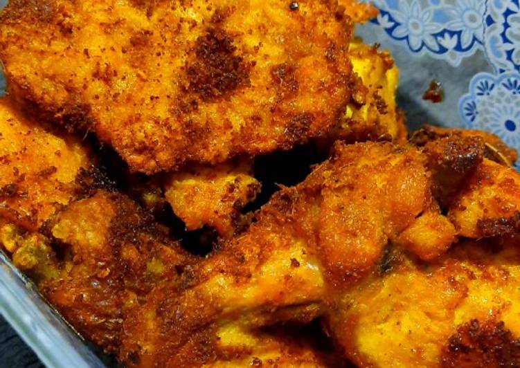 Cara Gampang Membuat Ayam Goreng Kuning Ungkep yang Bikin Ngiler