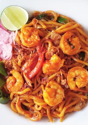 Foto resep Mie Aceh Udang