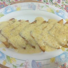 A picture of Shahi tukda/homemade condensed milk/yummy sweet.