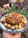 Muffins con farina di ceci e nocciole🧁🌰🍌