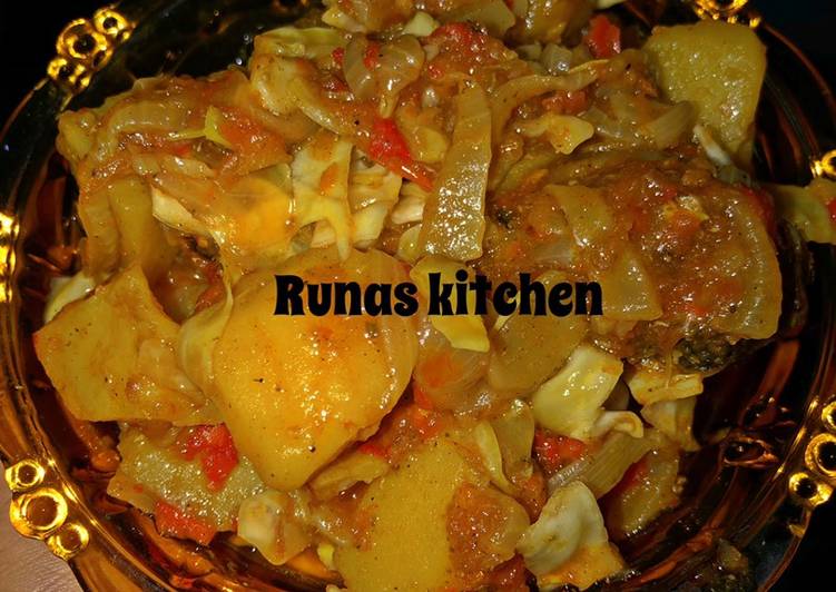 Recipe of Ultimate Cabbage soup By RuNas kitchen