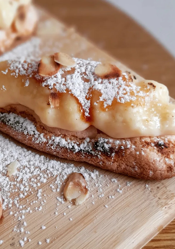 Una foto de Melindros con crema pastelera de Sant Josep (sin gluten)