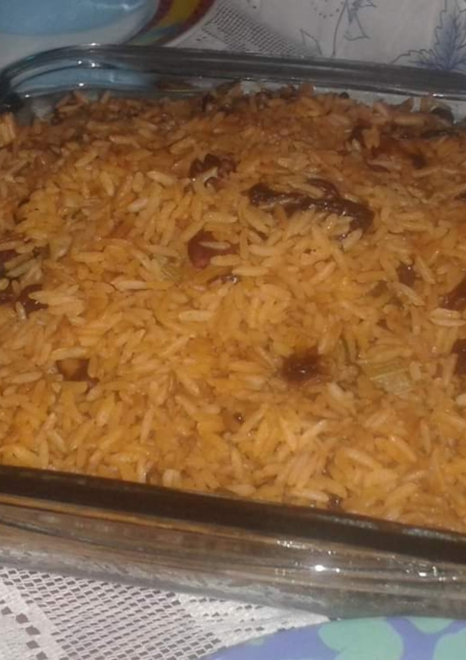 Una foto de Arroz con frutos secos