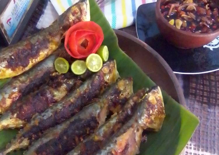 Resep Ikan bakar teflon+sambal kecap🍽, Lezat