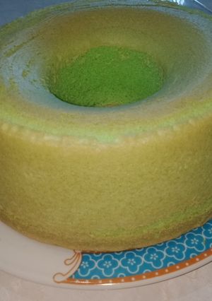 Foto resep Bolu pandan santan tidak seret & super lembut