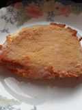 Cachopito de cinta de lomo adobada, en airfryer