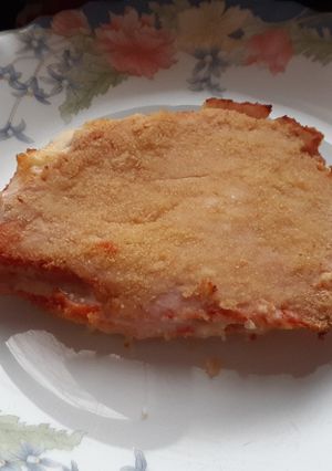 Una foto de Cachopito de cinta de lomo adobada, en airfryer
