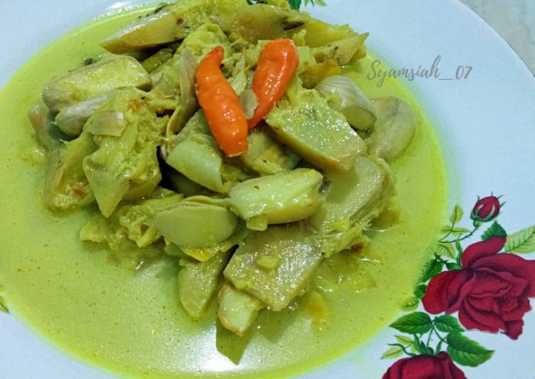 Sayur Timbul Bumbu Kuning