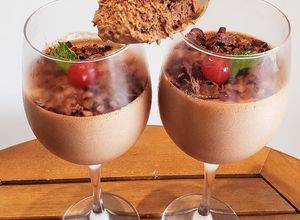 Foto de Mousse Bombom de Cereja