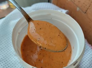Una foto de Salsa de Pimiento tatemado🌶️🥛🌮