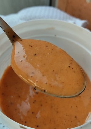 Una foto de Salsa de Pimiento tatemado🌶️🥛🌮