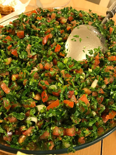 A picture of Lebanese Tabbouleh.