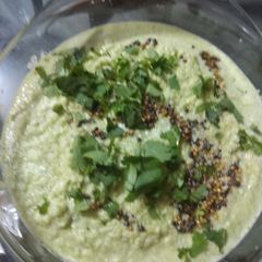 A picture of Coconut chutney.