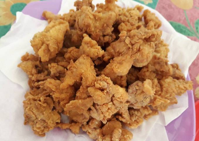 Ayam kentucky kfc crispy mini renyah ala abang-abang & anak kos