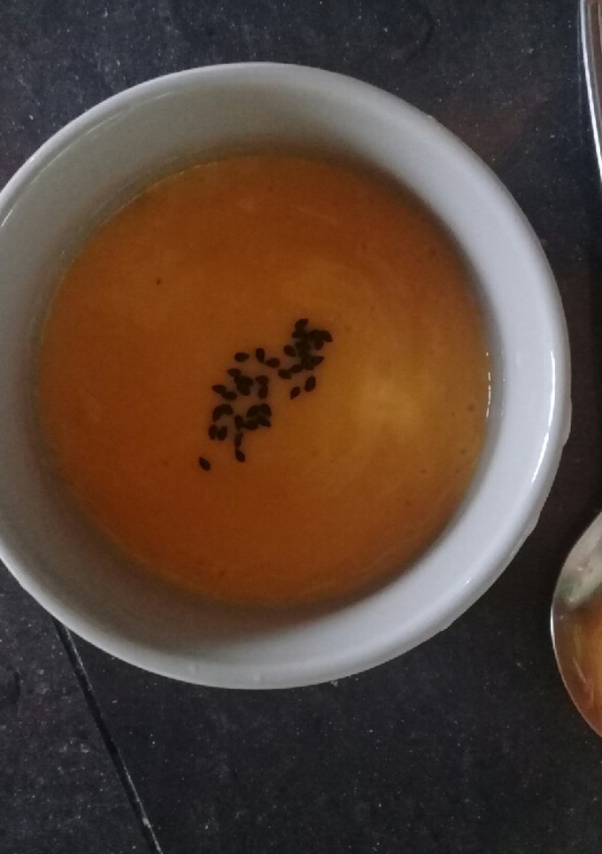 Una foto de Sopa crema de calabaza✍