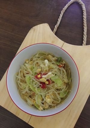 Foto resep 23. Bihun Jagung Nyemek Pedas