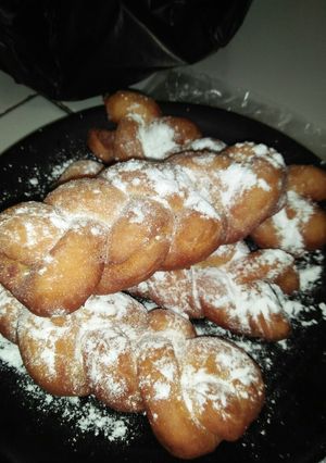 Foto resep Donat kentang kepang