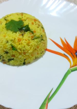 A picture of Yellow Lemon rice🍋.